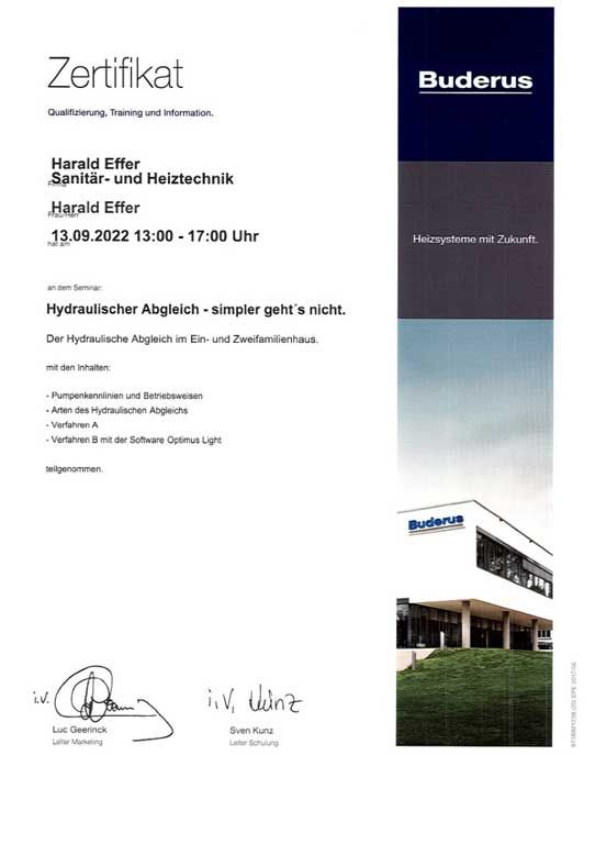 Zertifikat-Hydraulischer-Abgleich